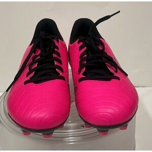 Nike Jr Soccer Cleats 4.5Y  Tiempo‎ Legend 10 Club FG/MG Pink/B Girls DV4352 600